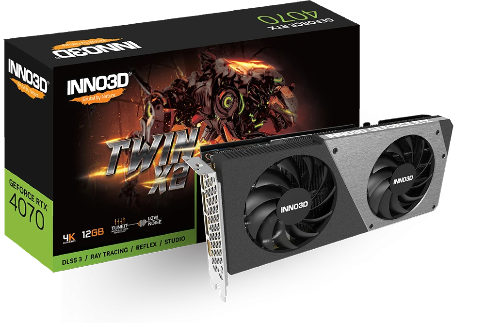 INNO3D GeForce RTX 4070 TWIN X2